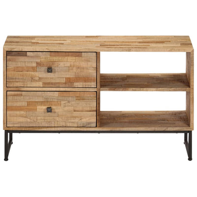 vidaXL TV Cabinet Reclaimed Teak Wood 90x30x55 cm