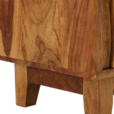 vidaXL TV Cabinet Solid Sheesham Wood 118x30x40 cm
