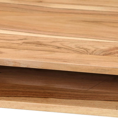 vidaXL Writing Table Solid Acacia Wood 118x45x76 cm