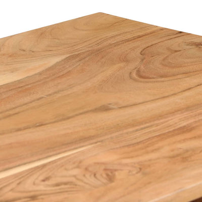 vidaXL Writing Table Solid Acacia Wood 118x45x76 cm