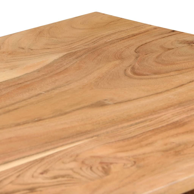 vidaXL Writing Table Solid Acacia Wood 118x45x76 cm