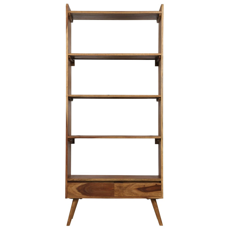 vidaXL Bookshelf Solid Sheesham Wood 75x30x170 cm