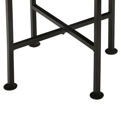 vidaXL Side Table Set 2 Pieces Solid Acacia Wood