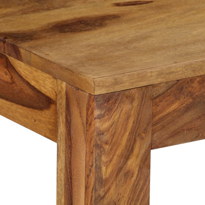 vidaXL Bar Table Solid Sheesham Wood 118x60x107 cm