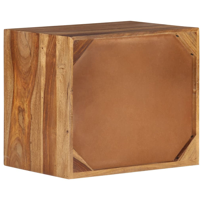 vidaXL Bedside Table Solid Sheesham Wood 40x30x35 cm