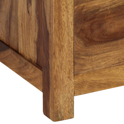 vidaXL Writing Table Solid Sheesham Wood 110x55x76 cm