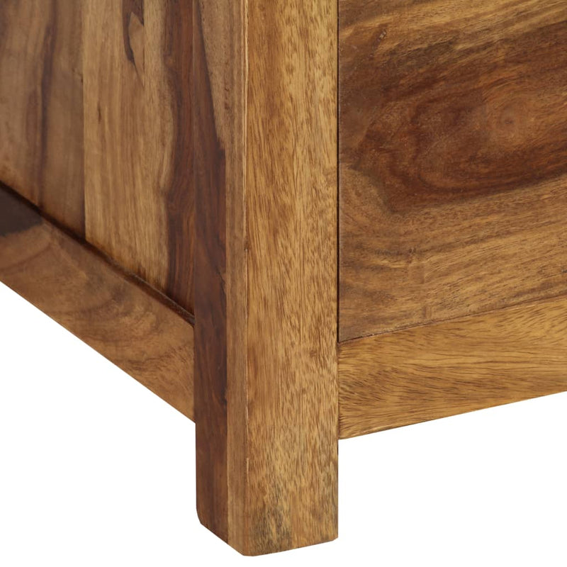 vidaXL Writing Table Solid Sheesham Wood 110x55x76 cm