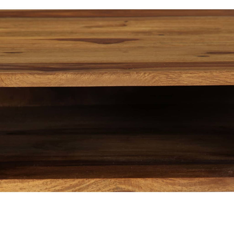 vidaXL Writing Desk 110x55x76 cm Solid Sheesham Wood