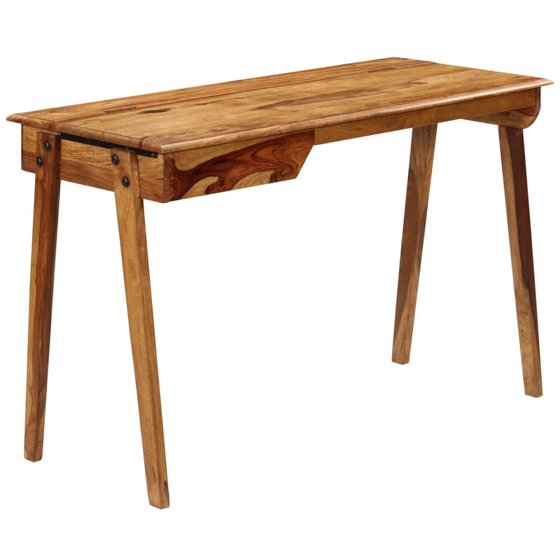 vidaXL Writing Desk 118x50x76 cm Solid Sheesham Wood