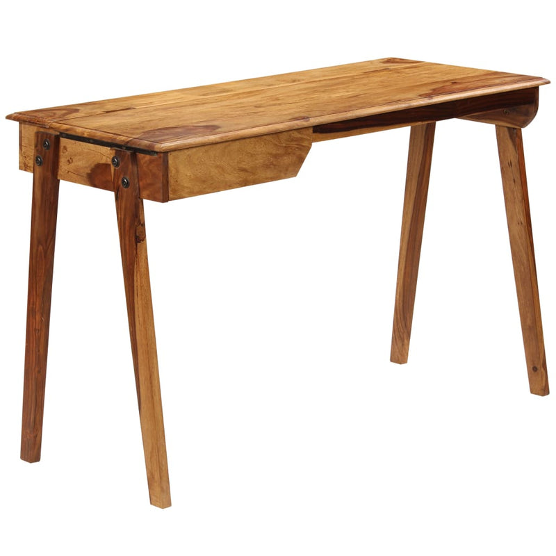 vidaXL Writing Desk 118x50x76 cm Solid Sheesham Wood