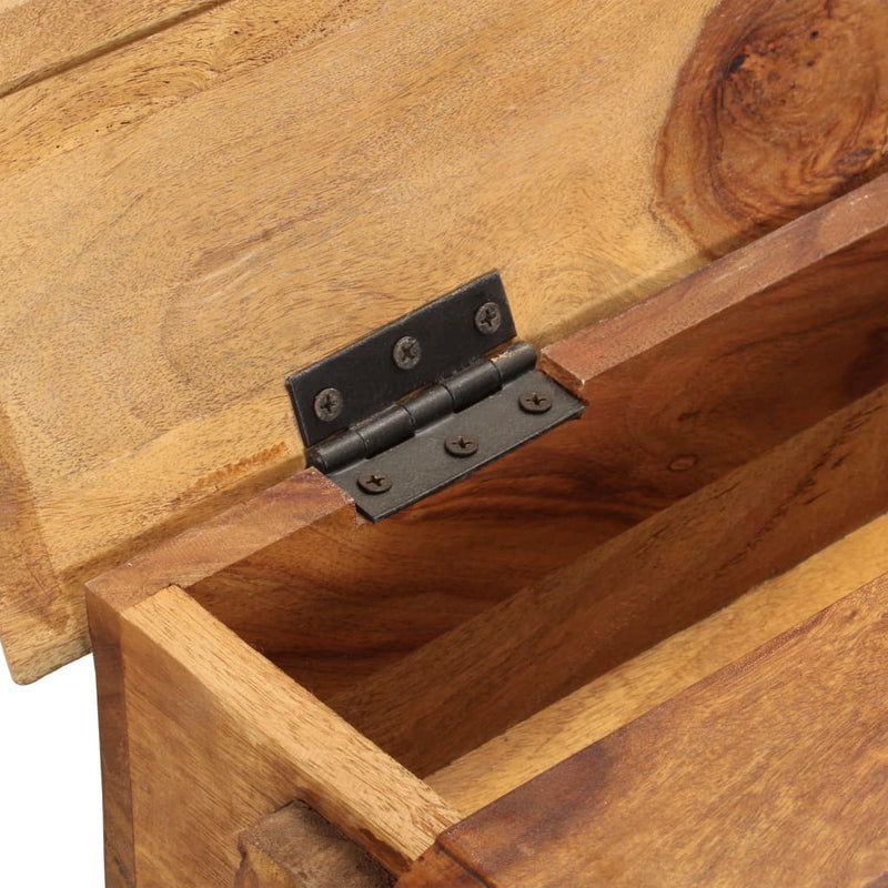 vidaXL Writing Desk 118x50x76 cm Solid Sheesham Wood