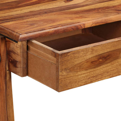 vidaXL Writing Desk 118x50x76 cm Solid Sheesham Wood