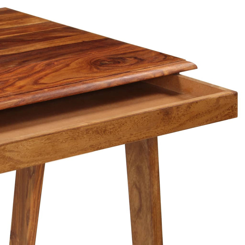 vidaXL Writing Desk 118x50x76 cm Solid Sheesham Wood