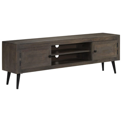 vidaXL TV Cabinet Solid Mango Wood 140x30x45 cm
