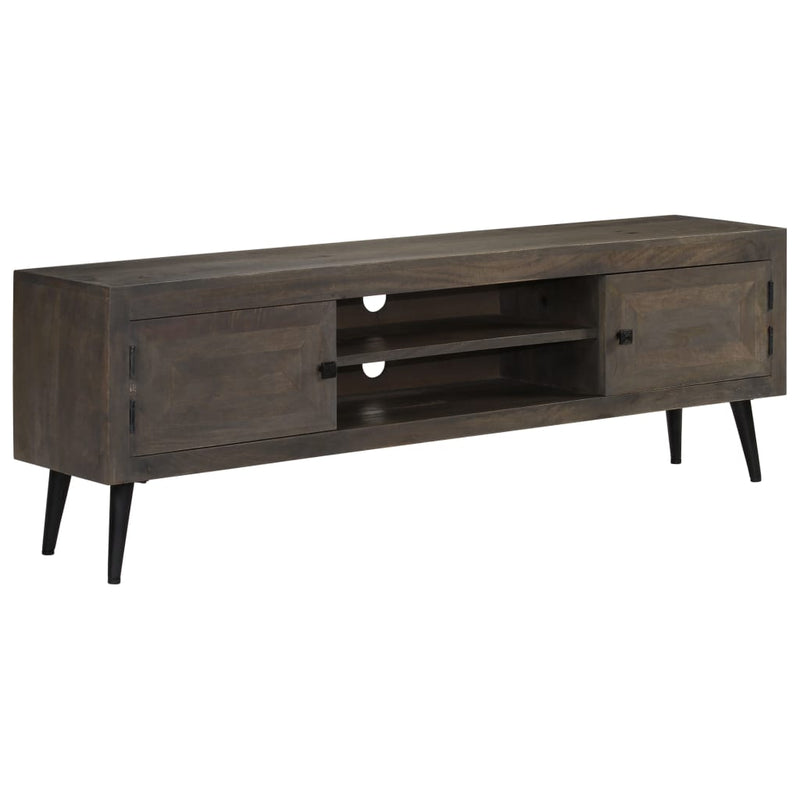 vidaXL TV Cabinet Solid Mango Wood 140x30x45 cm