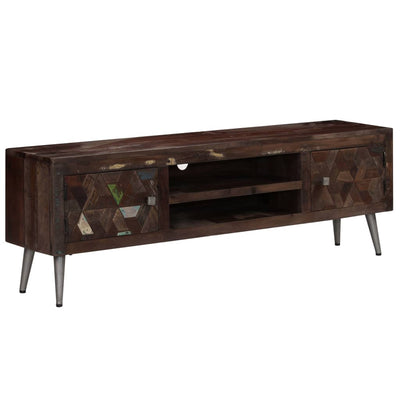 vidaXL TV Cabinet Solid Reclaimed Wood 140x30x45 cm