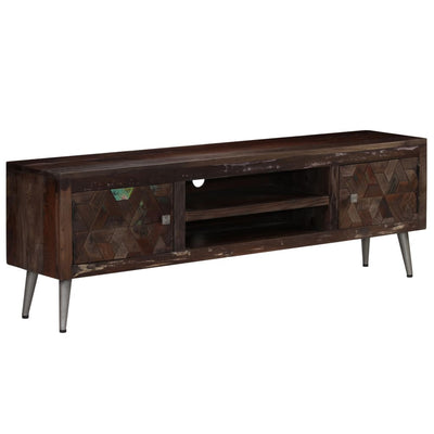 vidaXL TV Cabinet Solid Reclaimed Wood 140x30x45 cm