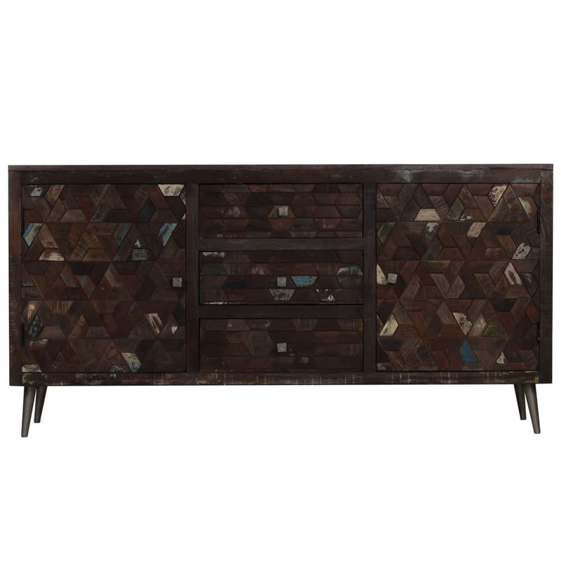 vidaXL Sideboard Solid Reclaimed Wood 160x40x80 cm