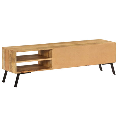 vidaXL TV Cabinet 140x30x40 cm Solid Mango Wood