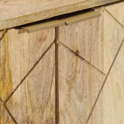 vidaXL Sideboard 80x30x75 cm Solid Wood Mango