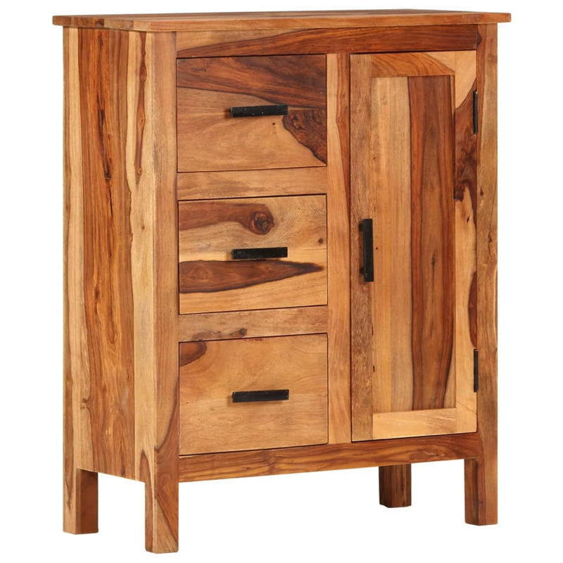 vidaXL Sideboard 65x30x80 cm Solid Sheesham Wood