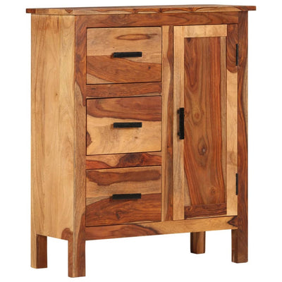 vidaXL Sideboard 65x30x80 cm Solid Sheesham Wood