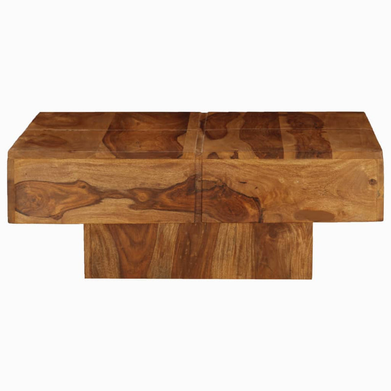 vidaXL Coffee Table 80x80x30 cm Solid Wood Acacia