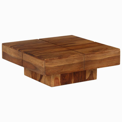 vidaXL Coffee Table 80x80x30 cm Solid Wood Acacia