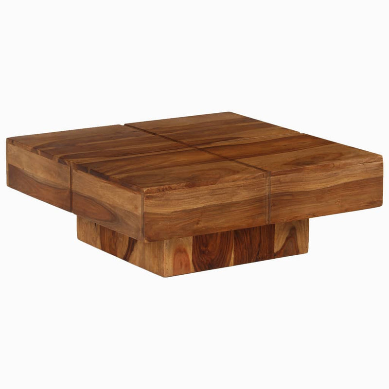 vidaXL Coffee Table 80x80x30 cm Solid Wood Acacia