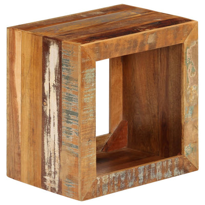 vidaXL Stool 40x30x40 cm Solid Reclaimed Wood