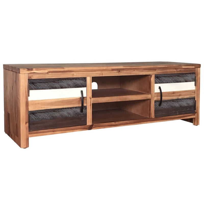 vidaXL TV Cabinet Solid Acacia Wood 120x35x40 cm