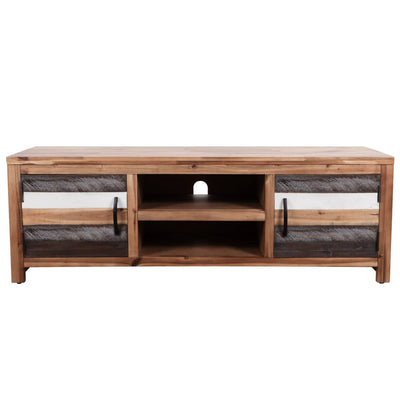 vidaXL TV Cabinet Solid Acacia Wood 120x35x40 cm
