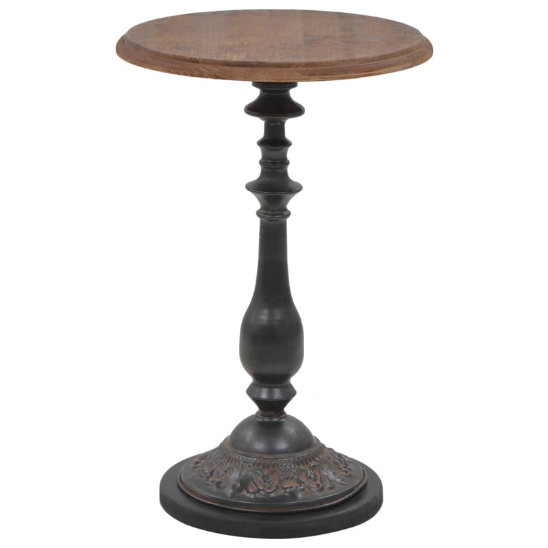 vidaXL End Table Solid Fir Wood 40x64 cm Brown