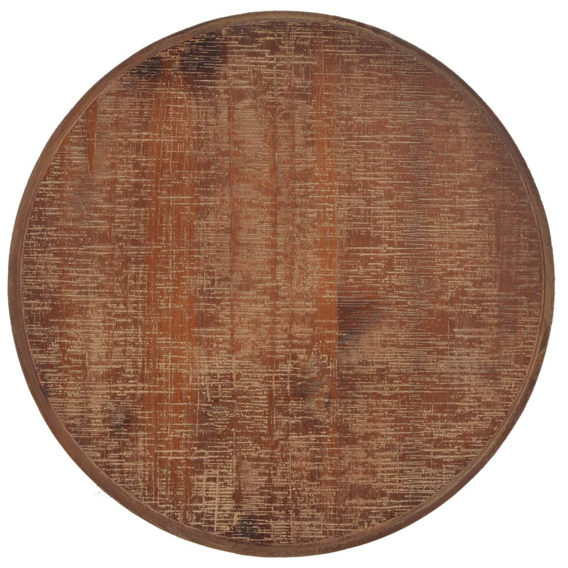vidaXL End Table Solid Fir Wood 40x64 cm Brown