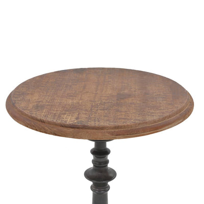 vidaXL End Table Solid Fir Wood 40x64 cm Brown