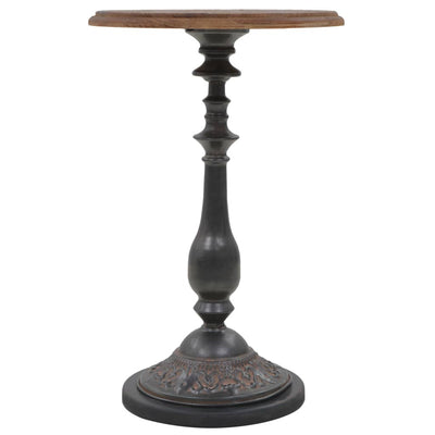 vidaXL End Table Solid Fir Wood 40x64 cm Brown