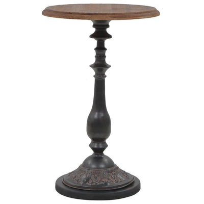 vidaXL End Table Solid Fir Wood 40x64 cm Brown