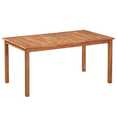 vidaXL 7 Piece Outdoor Dining Set Poly Rattan Black and Brown