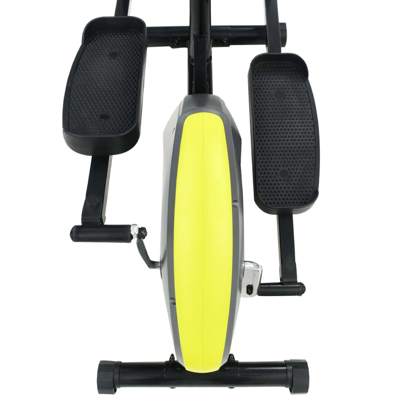 vidaXL Magnetic Elliptical Trainer with Pulse Measurement