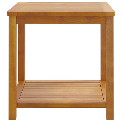 vidaXL Side Table Solid Acacia Wood 45x45x45 cm