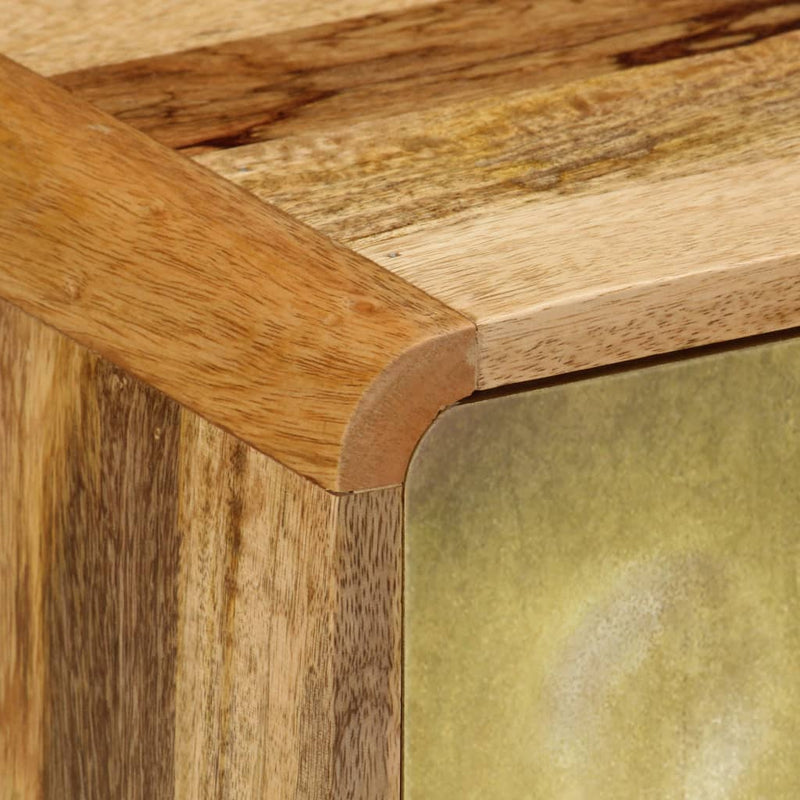 vidaXL TV Cabinet Solid Mango Wood 120x30x45 cm