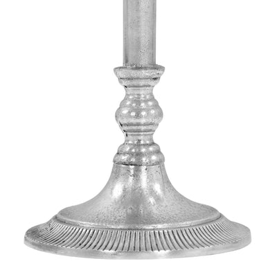 vidaXL Champagne Cooler Solid Aluminium 39x29x71 cm Silver