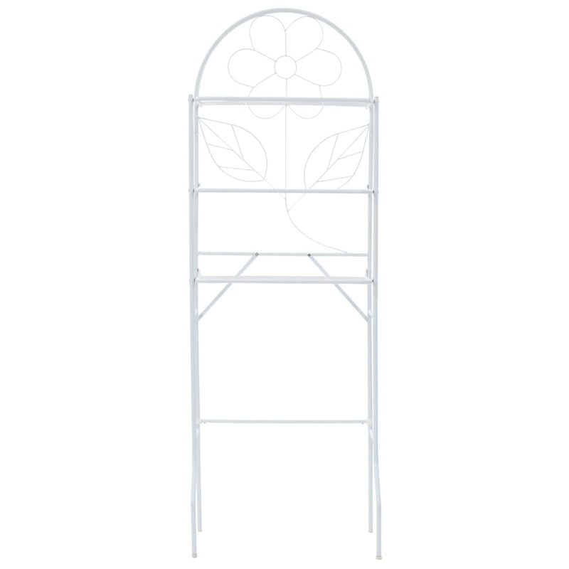 vidaXL Toilet Rack Black 60x33x174 cm