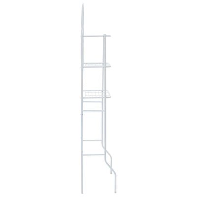 vidaXL Toilet Rack Black 60x33x174 cm
