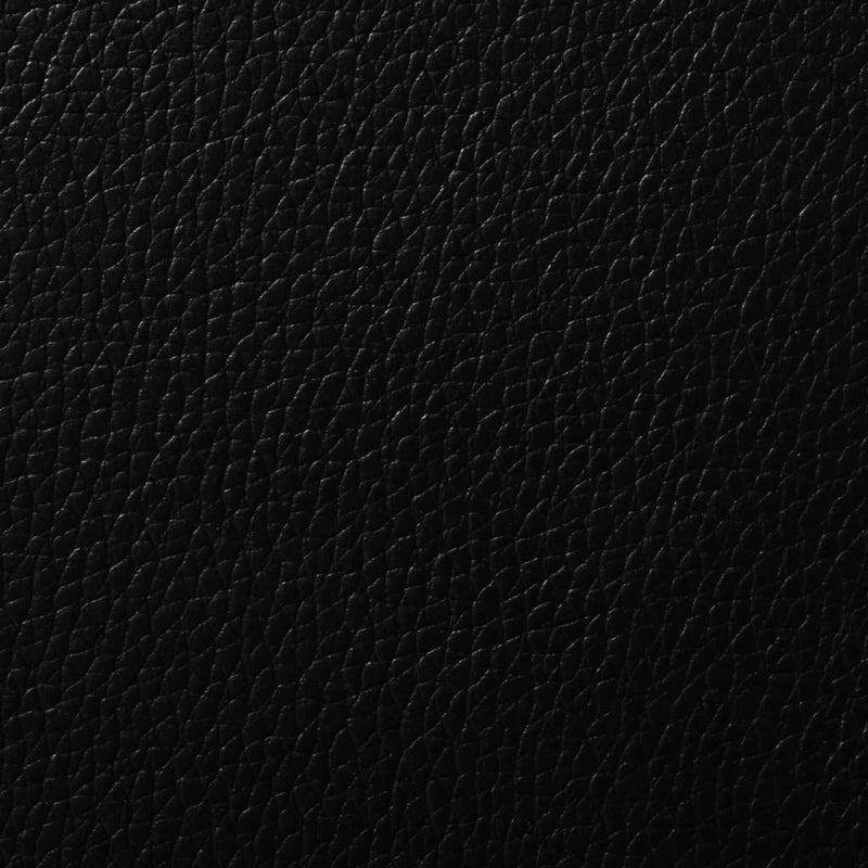 vidaXL Dining Chairs 2 pcs Black Faux Leather