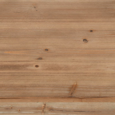 vidaXL Bookcase Solid Firwood and Steel 80x42x180 cm