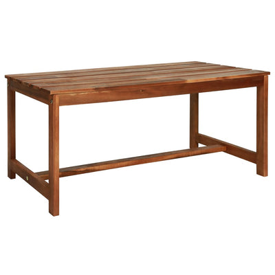 vidaXL 4 Piece Outdoor Lounge Set Solid Acacia Wood