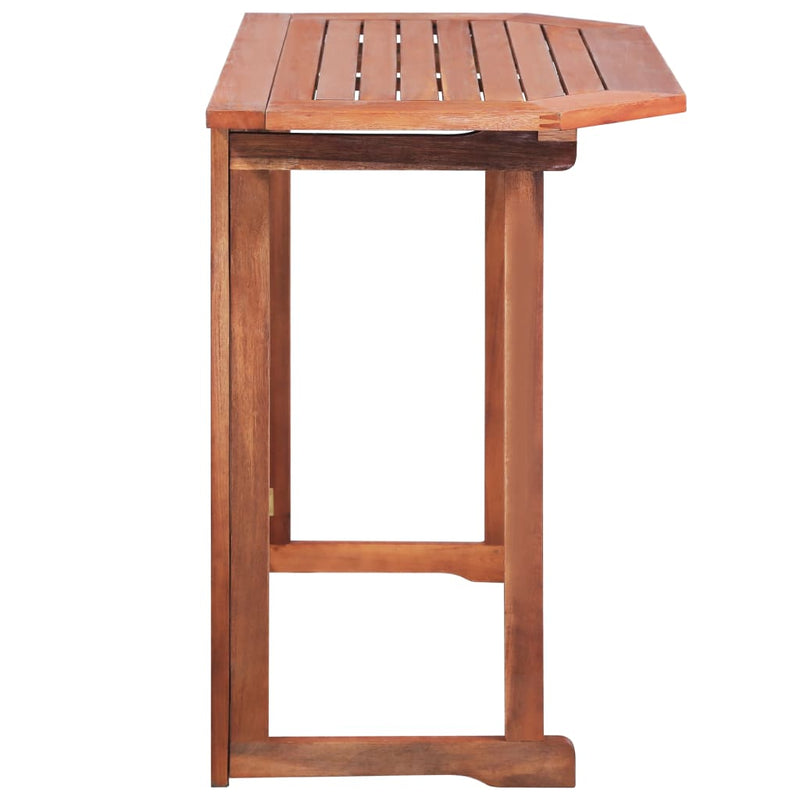 vidaXL Bistro Table 90x50x75 cm Solid Acacia Wood