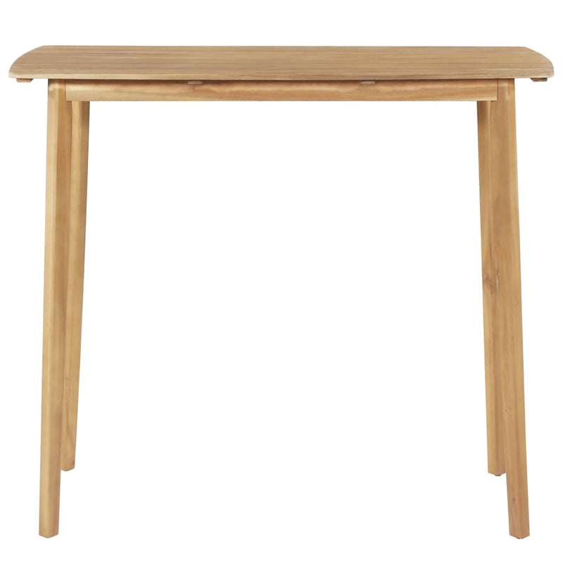 vidaXL Bar Table 60x60x105 cm Solid Acacia Wood