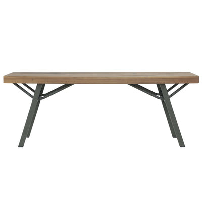 vidaXL Garden Bench 120 cm Solid Acacia Wood